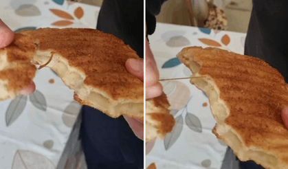 Ekmekten çıkan şok etti!