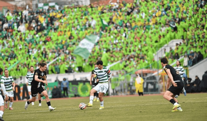 Bursaspor, deplasmanda 2 puan bıraktı!