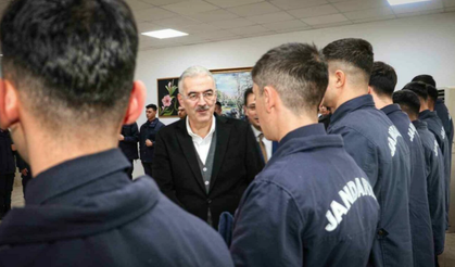 Bursa’da bayramlaşma töreni