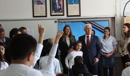 Sınıf başkanı, sözünü tuttu!