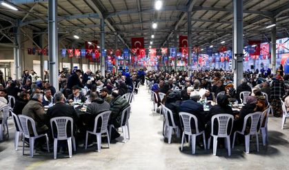 Kardeşlik sofrası Yenişehir'de kuruldu