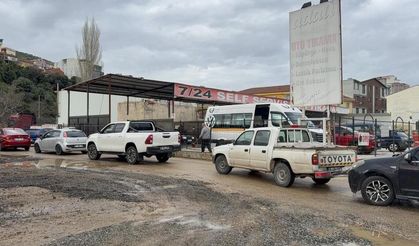 Bursa'ya çamur yağdı