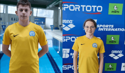 Yıldırımlı yüzücülere milli gurur