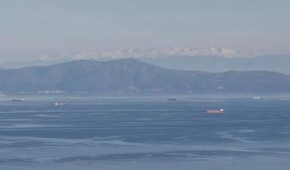 İstanbul'dan Uludağ manzarası!