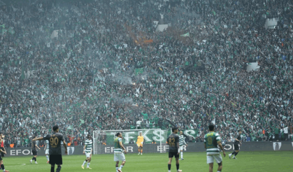 Bursaspor maçında taraftar rekoru!