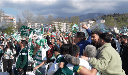 Bursa'da şampiyonluk coşkusu!