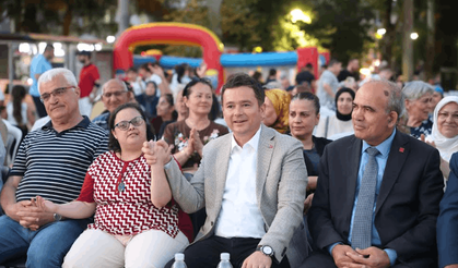Şenlik coşkusu o mahalleyi sardı