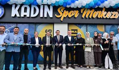 Bursa'da Kadın Spor Merkezi hizmete açıldı