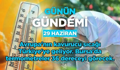 Günün Gündemi (29 Haziran 2026 Pazartesi)