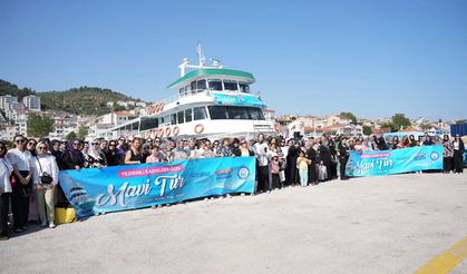 Yıldırımlı kadınlar Mavi Tur'da buluşuyor