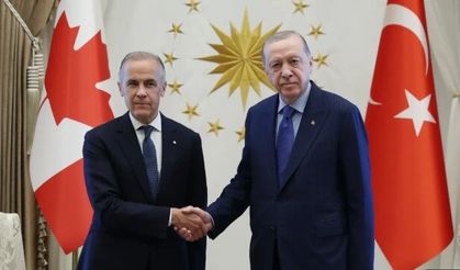 Erdoğan, Kanada Başbakanı'nı kabul etti