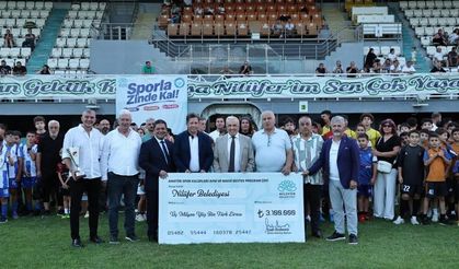 Amatör spor kulüplerine Nilüfer desteği