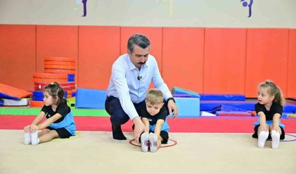 Bursa’da çocuklar sporla büyüyor