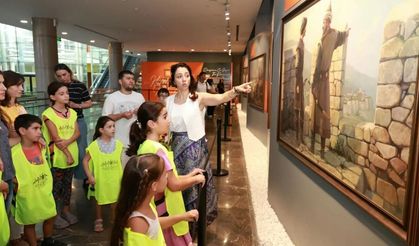 Osmangazi Belediyesi'nden çocuklara tarih yolculuğu