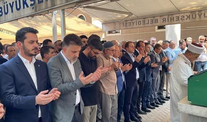 Bursa’da belediye başkanının amcasına son görev!