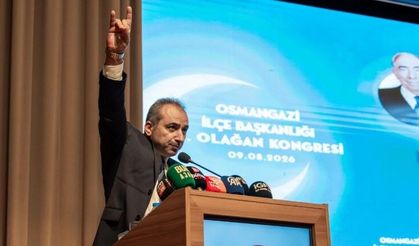 MHP Osmangazi'de bayrak değişimi
