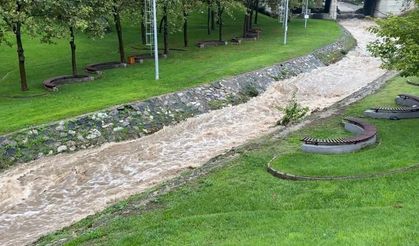 Bursa’daki bu dere alarm veriyor!