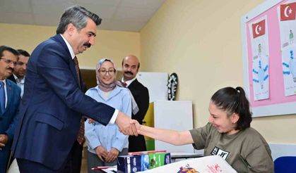 Başkan Yılmaz, özel öğrencilerin heyecanına ortak oldu