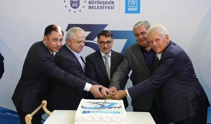 BUSKİ 37'nci yaşını kutladı