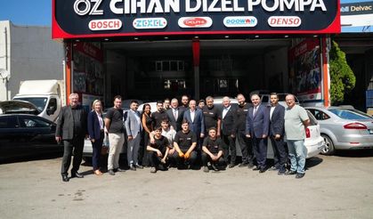 Özer Matlı'dan sanayi esnafına ziyaret
