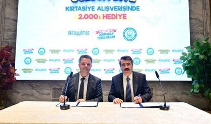 6 bin öğrenciye kırtasiye desteği!