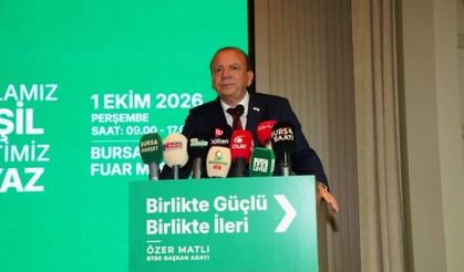 BTSO Başkan Adayı Matlı: “Bizi yıldıramazsınız”