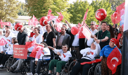 Cumhuriyet Bayramı coşkusu engel tanımadı