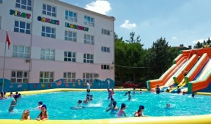 Bursa'dan örnek proje! Tatil köyü değil, okul bahçesi