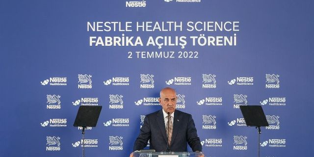 Bursa'da Nestle Health Science fabrikasının açılış töreni gerçekleştirildi