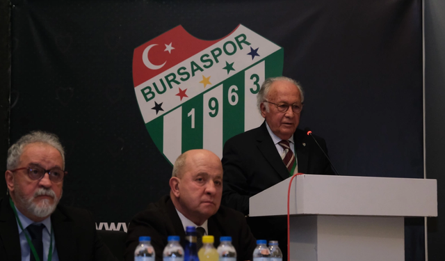 Bursaspor Başkanı Bür: “Çok farklı bir takım ve taraftar göreceksiniz”