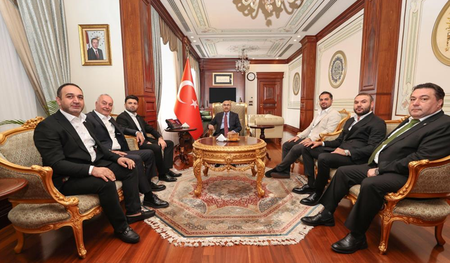 Bursaspor yönetiminden önemli ziyaret