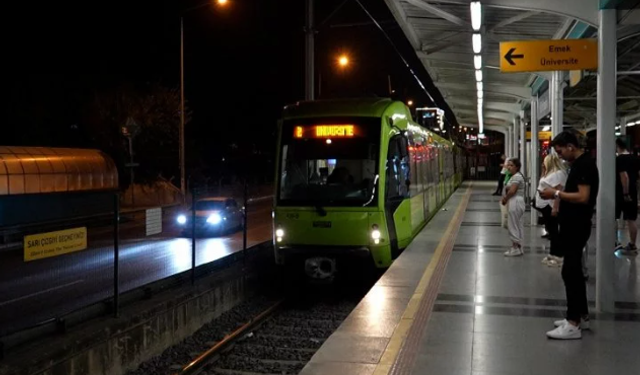 Bursa'da gece seferleri başladı!