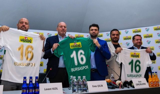 İşte Bursaspor'un sırt sponsoru!