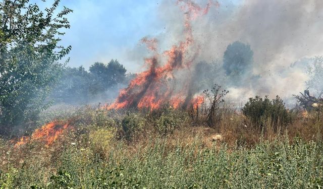 Bursa’da korkutan yangın