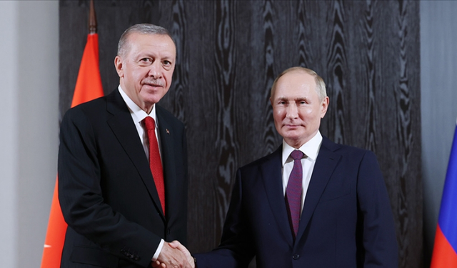 Cumhurbaşkanı Erdoğan, Putin ile görüştü