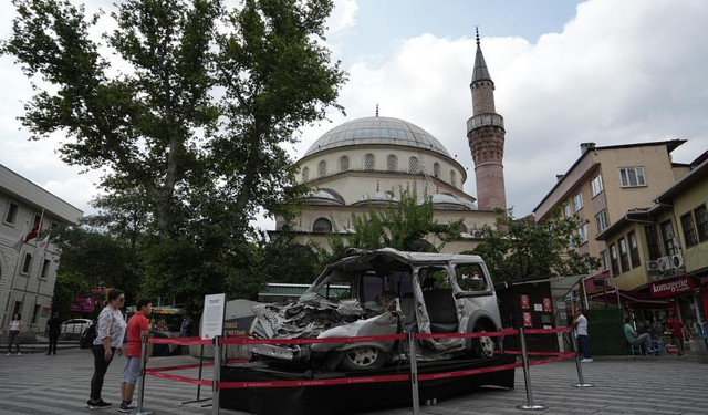 15 Temmuz'un sembolü 'Demokrasi Meydanı'nda'