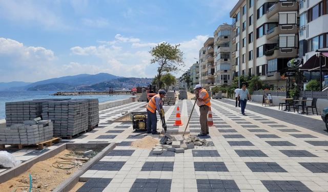 Bursa'da estetik çalışmalar sürüyor