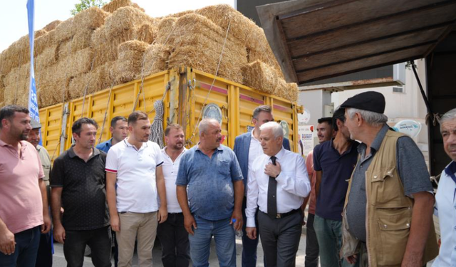 Büyükşehir'den ekipman ve mazot desteği!