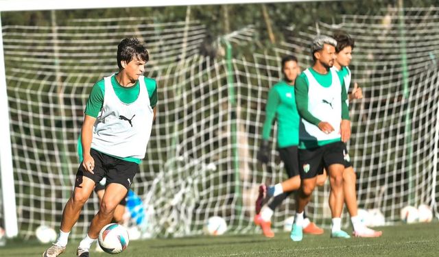 Bursaspor’da taktik çalışma yapıldı