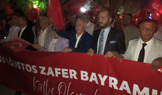 30 Ağustos Zafer Mahallesi'nde ‘Zafer Bayramı' coşkuyla kutlandı