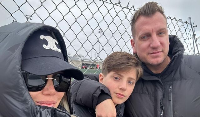 Wanda Nara eski eşi Maxi Lopez ile bir arada