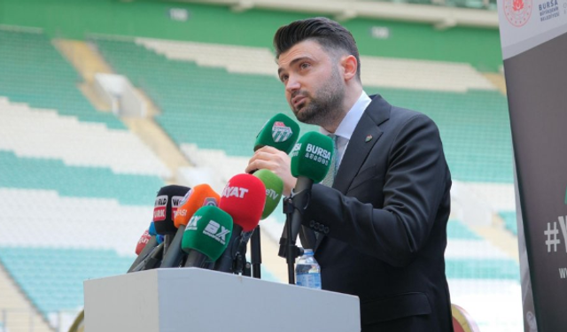 Bursaspor Başkanı Çelik’ten 'rekor' çağrısı