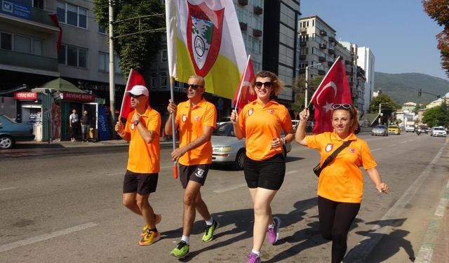 Bursa’da taksici cinayetlerine karşı koşu düzenlendi!