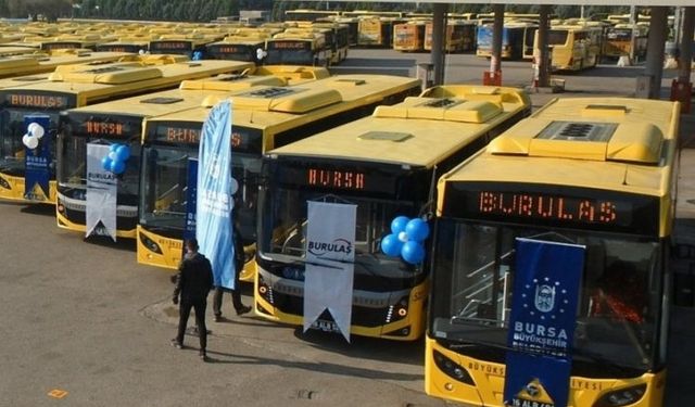 BURULAŞ'tan müjde: 10 otobüs daha hizmete girecek!