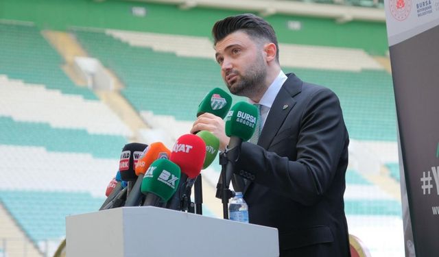 Çelik: Bursaspor taraftarı, size her şey helal!