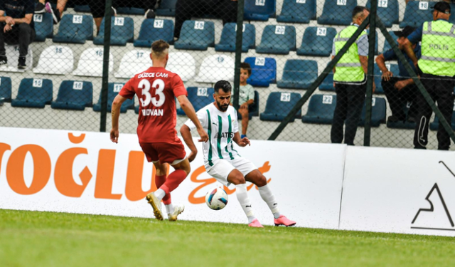 Bursaspor, deplasmanda galip geldi!