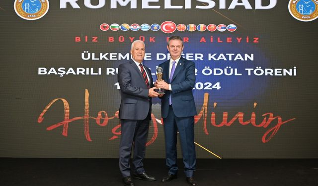 RUMELİSİAD’tan Başkan Bozbey’e ödül