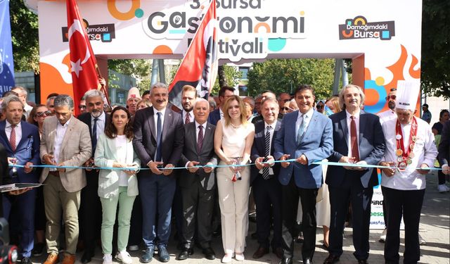 Bursa Gastronomi Festivali kapılarını açtı