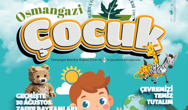 Osmangazi Çocuk dergisinin ikinci sayısı çıktı