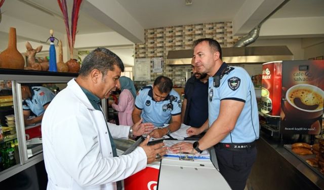 O belediyeden kantinlere ilk denetim!